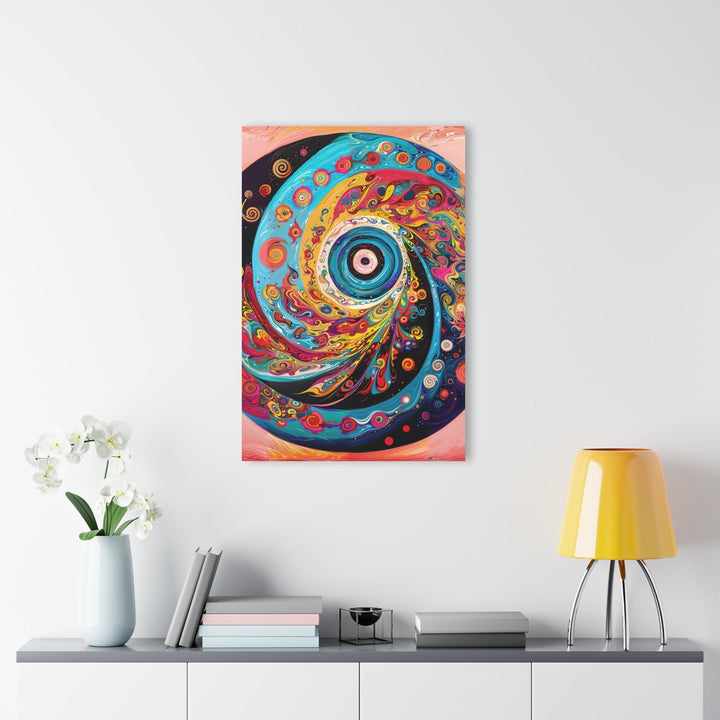 Vibrant Cosmic Swirl - Acrylic Prints (French Cleat Hanging) - Home Decor - g(0D·IO) - 24" x 36" (Vertical) - 0.25'' -