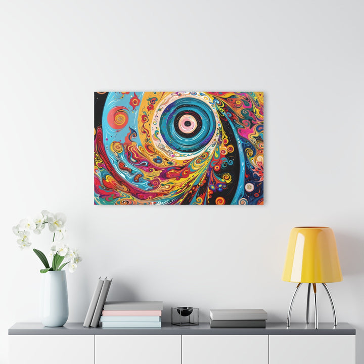 Vibrant Cosmic Swirl - Acrylic Prints (French Cleat Hanging) - Home Decor - g(0D·IO) - 24" x 36" (Vertical) - 0.25'' -