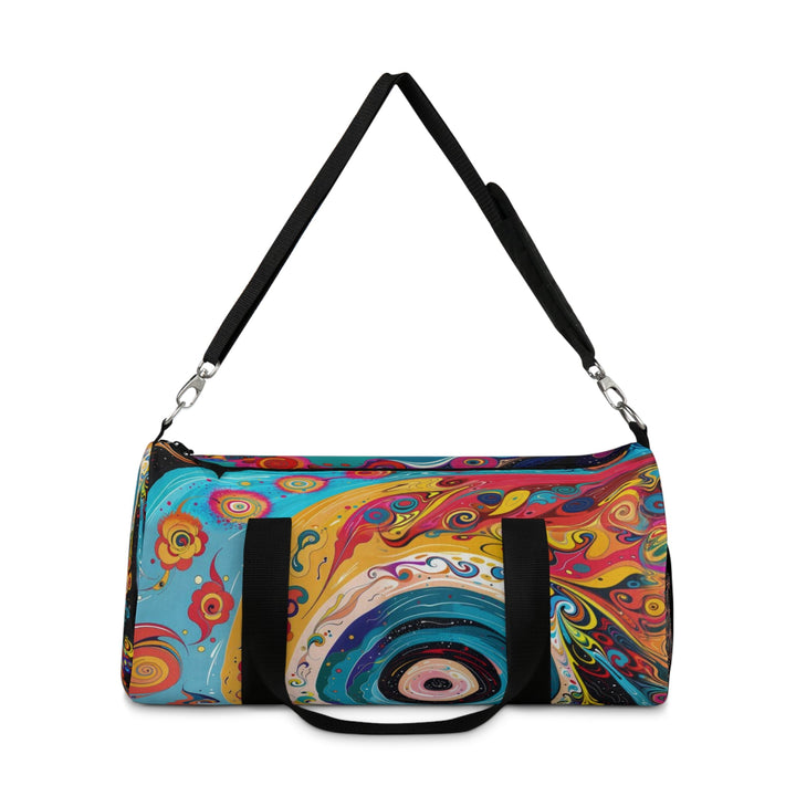 Vibrant Cosmic Swirl - Duffle Bag - Bags - g(0D·IO) - Large - -