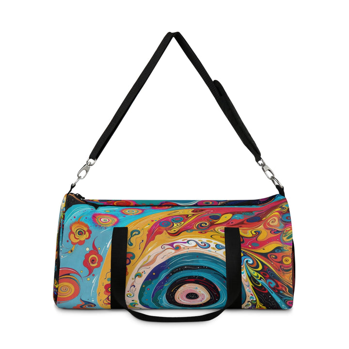 Vibrant Cosmic Swirl - Duffle Bag - Bags - g(0D·IO) - Large - -