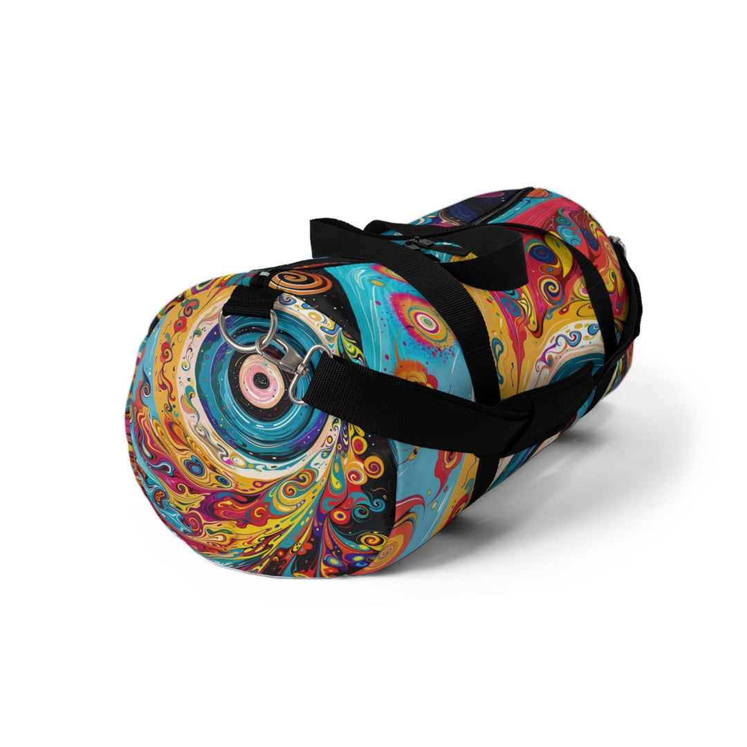 Vibrant Cosmic Swirl - Duffle Bag - Bags - g(0D·IO) - Large - -