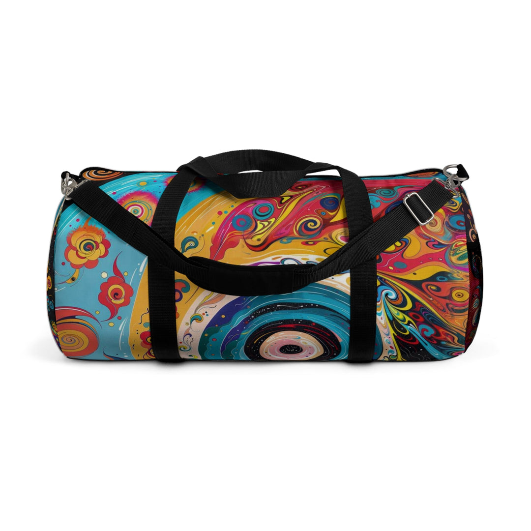 Vibrant Cosmic Swirl - Duffle Bag - Bags - g(0D·IO) - Large - -