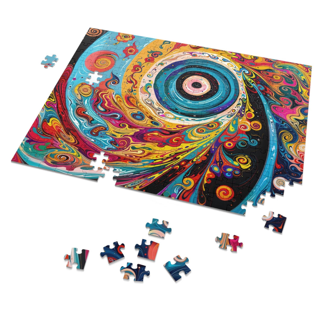 Vibrant Cosmic Swirl - Jigsaw Puzzle (100, 252, 500, 1000 pieces) - Puzzle - g(0D·IO) - 29.25" × 19.75" (1000 pcs) - -