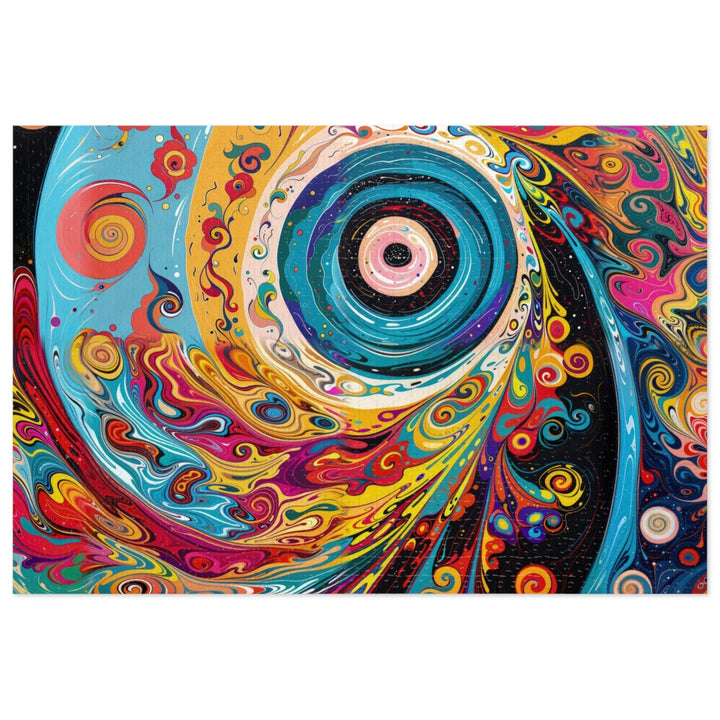 Vibrant Cosmic Swirl - Jigsaw Puzzle (100, 252, 500, 1000 pieces) - Puzzle - g(0D·IO) - 29.25" × 19.75" (1000 pcs) - -