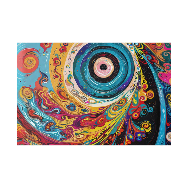 Vibrant Cosmic Swirl - Matte Canvas - Canvas - g(0D·IO) - 48″ x 32″ (Horizontal) - 0.75'' -