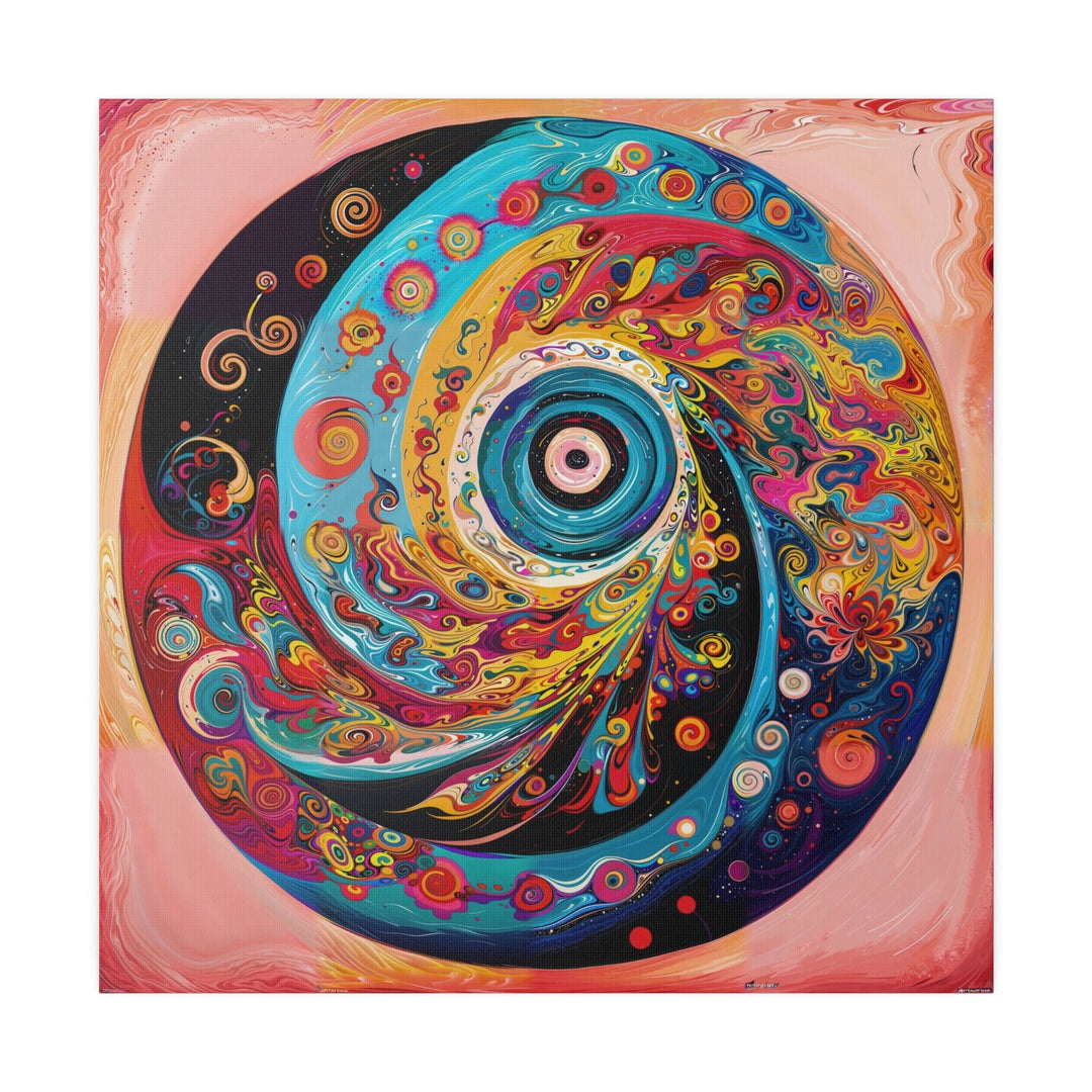 Vibrant Cosmic Swirl - Matte Canvas - Canvas - g(0D·IO) - 32" x 32" (Square) - 0.75'' -