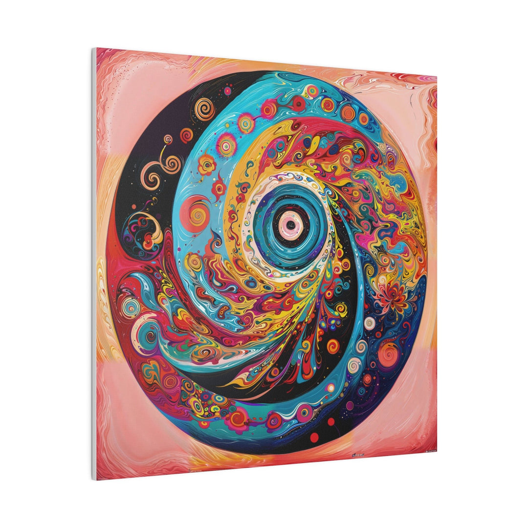 Vibrant Cosmic Swirl - Matte Canvas - Canvas - g(0D·IO) - 32" x 32" (Square) - 0.75'' -