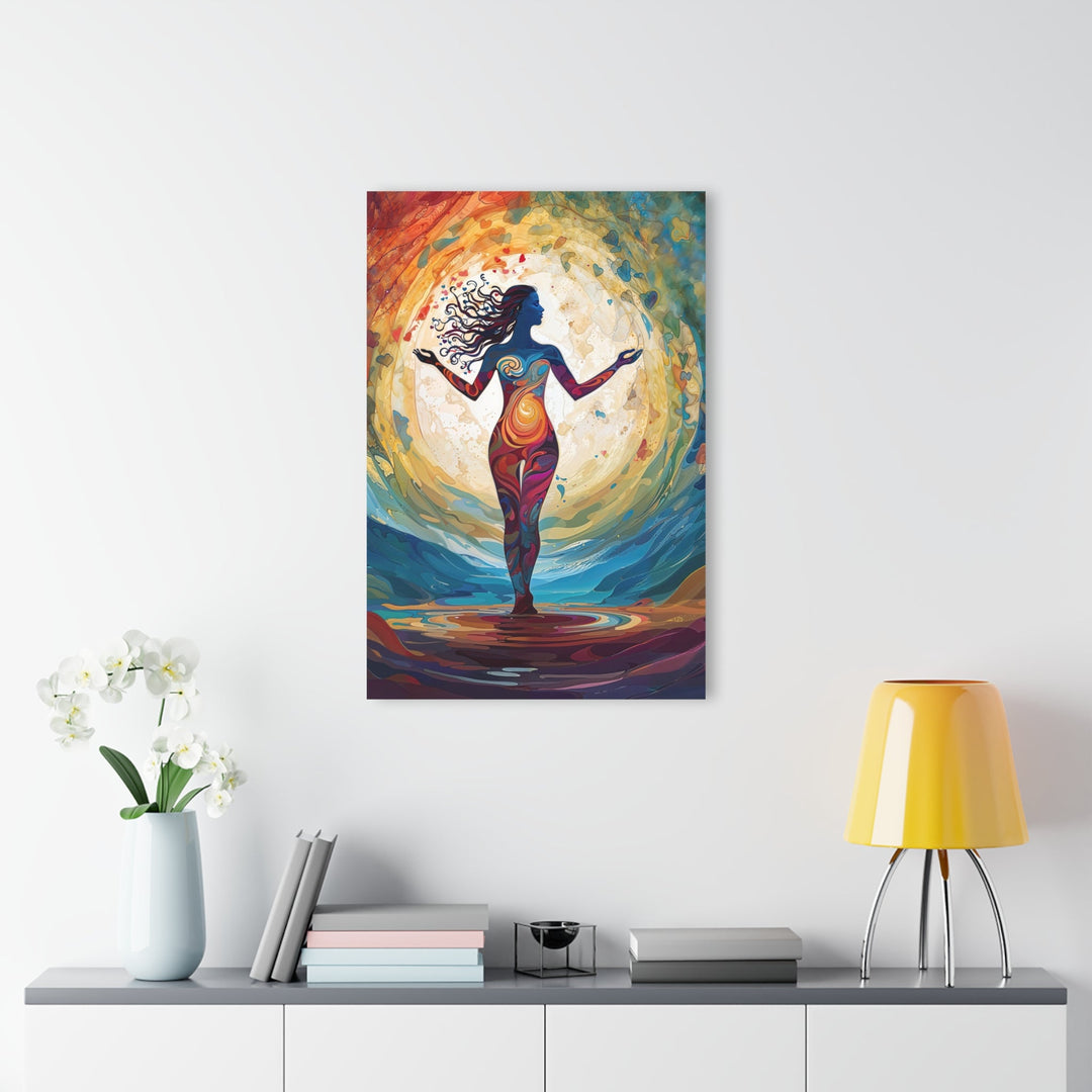 Vibrant Ethereal Dance - Acrylic Prints (French Cleat Hanging) - Home Decor - g(0D·IO) - 24" x 36" (Vertical) - 0.25'' -