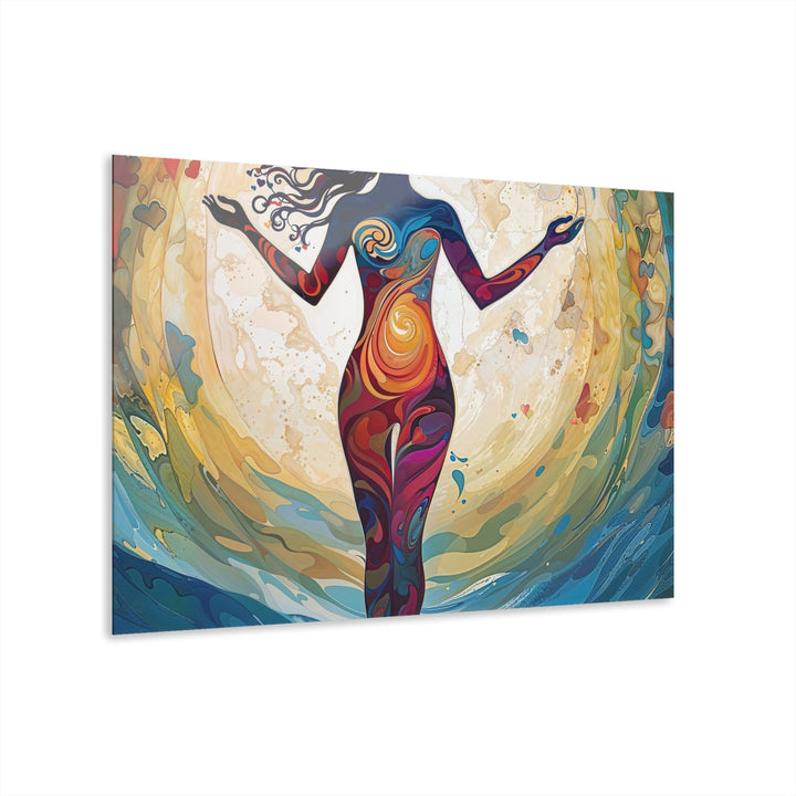 Vibrant Ethereal Dance - Acrylic Prints (French Cleat Hanging) - Home Decor - g(0D·IO) - 36" x 24" (Horizontal) - 0.25'' -
