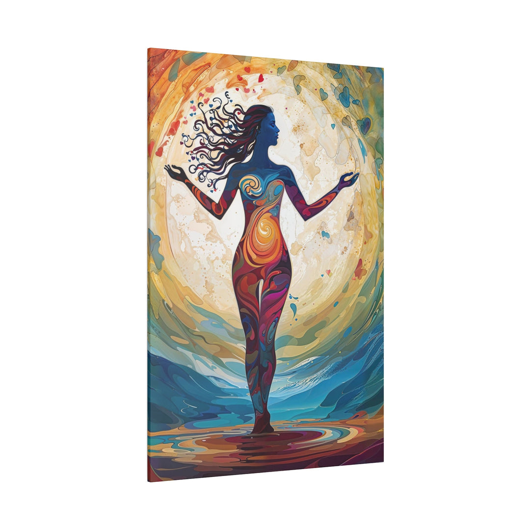 Vibrant Ethereal Dance - Matte Canvas - Canvas - g(0D·IO) - 32" x 32" (Square) - 0.75'' -