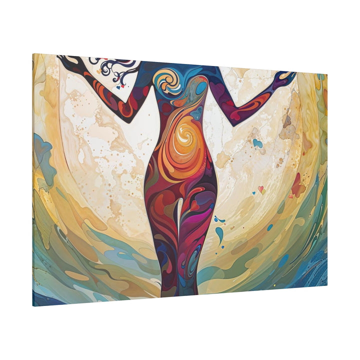 Vibrant Ethereal Dance - Matte Canvas - Canvas - g(0D·IO) - 32" x 32" (Square) - 0.75'' -