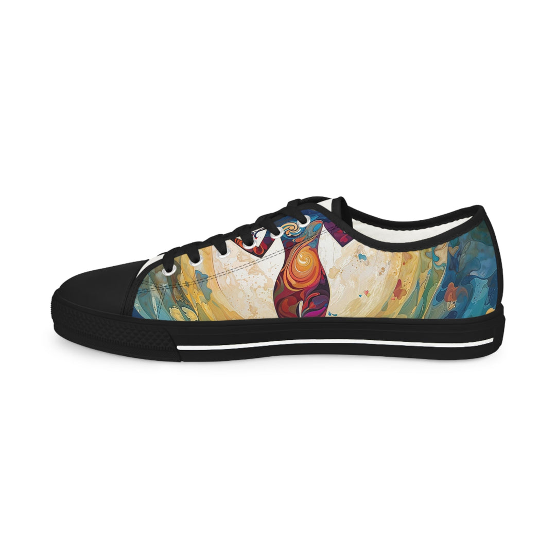 Vibrant Ethereal Dance - Men's Lowtop Sneakers - Shoes - g(0D·IO) - US 5 - Black sole -