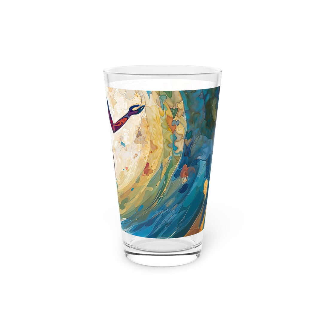 Vibrant Ethereal Dance - Pint Glass - Mug - g(0D·IO) - 16oz - -