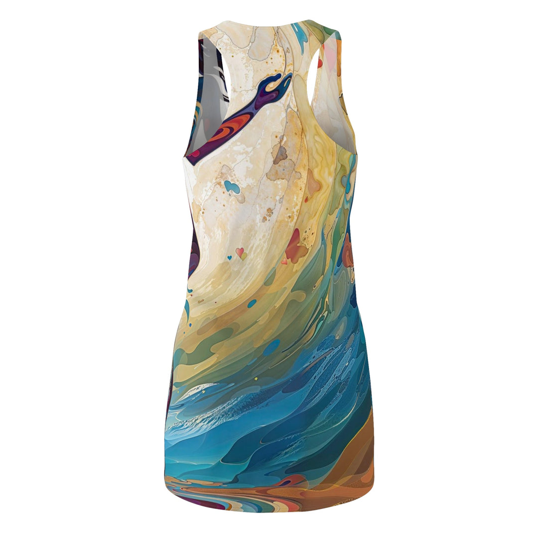 Vibrant Ethereal Dance - Racerback Dress - All Over Prints - g(0D·IO) - XS - -