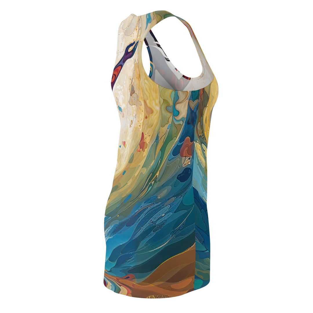 Vibrant Ethereal Dance - Racerback Dress - All Over Prints - g(0D·IO) - XS - -