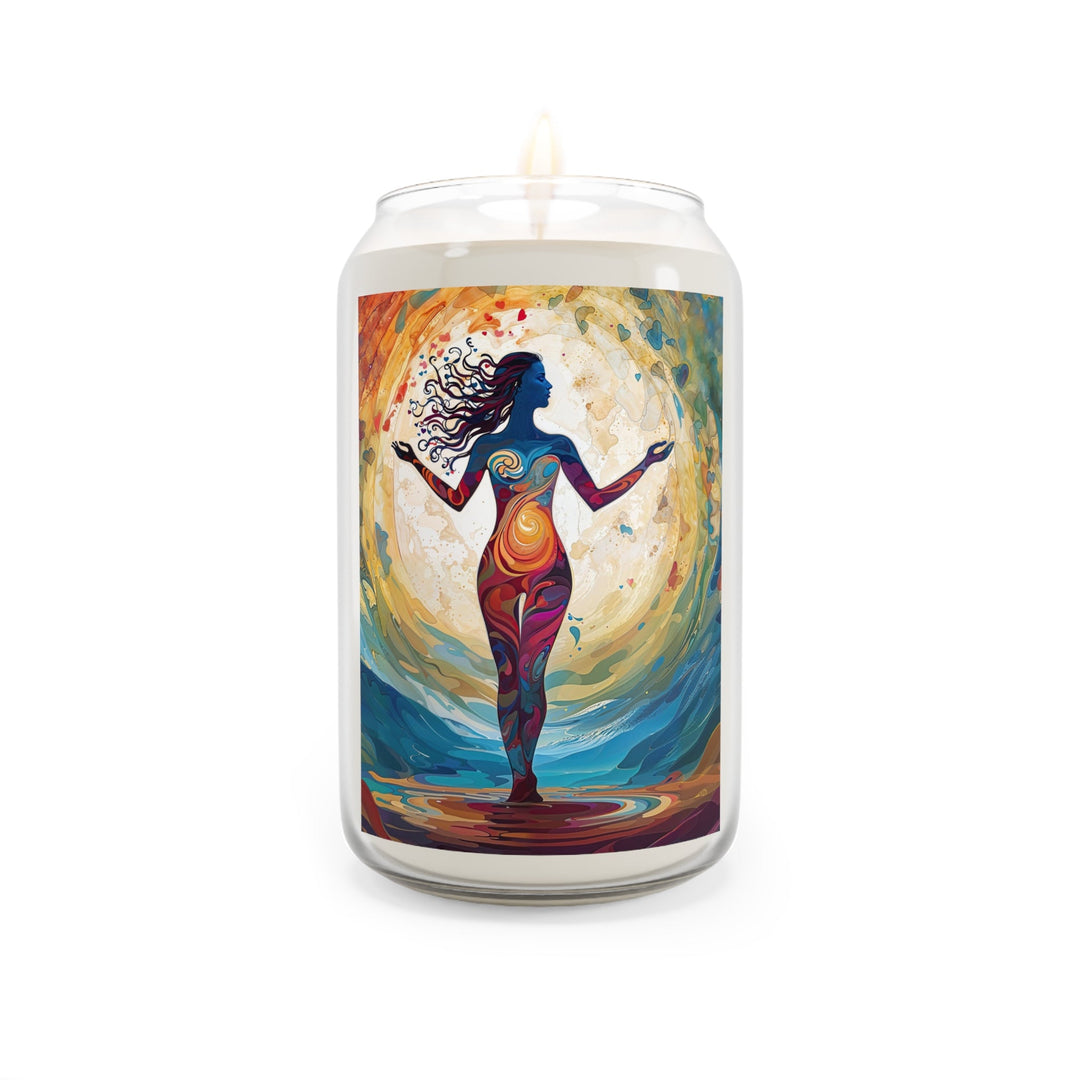 Vibrant Ethereal Dance - Scented Candle - Home Decor - g(0D·IO) - Sea Breeze - 13.75oz -