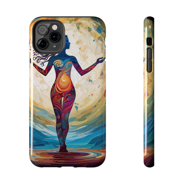 Vibrant Ethereal Dance - Tough Phone Case - Phone Case - g(0D·IO) - iPhone 11 Pro Max - -