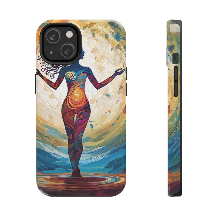 Vibrant Ethereal Dance - Tough Phone Case - Phone Case - g(0D·IO) - iPhone 14 - -