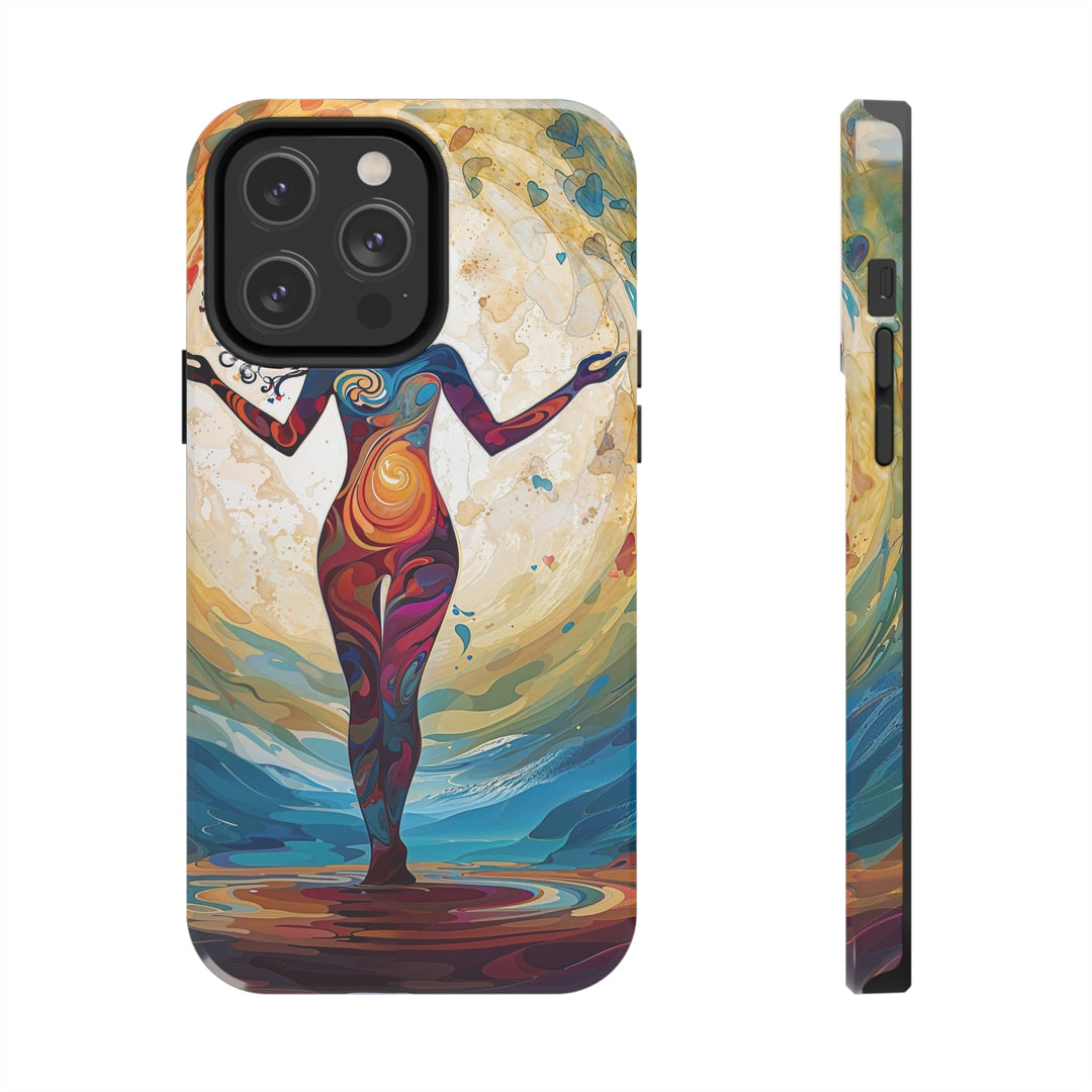 Vibrant Ethereal Dance - Tough Phone Case - Phone Case - g(0D·IO) - iPhone 14 Pro Max - -