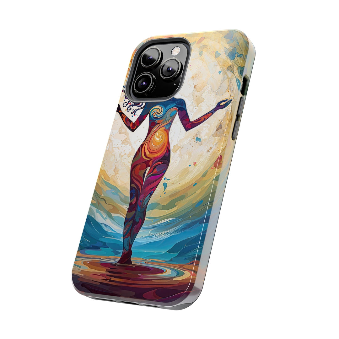 Vibrant Ethereal Dance - Tough Phone Case - Phone Case - g(0D·IO) - iPhone 13 Mini - -