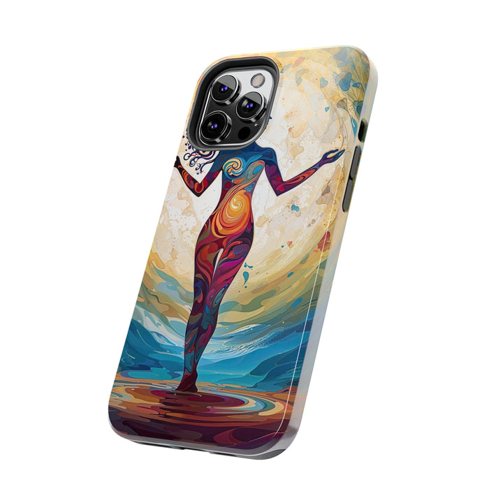 Vibrant Ethereal Dance - Tough Phone Case - Phone Case - g(0D·IO) - iPhone 13 Mini - -