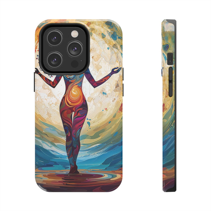 Vibrant Ethereal Dance - Tough Phone Case - Phone Case - g(0D·IO) - iPhone 14 Pro - -