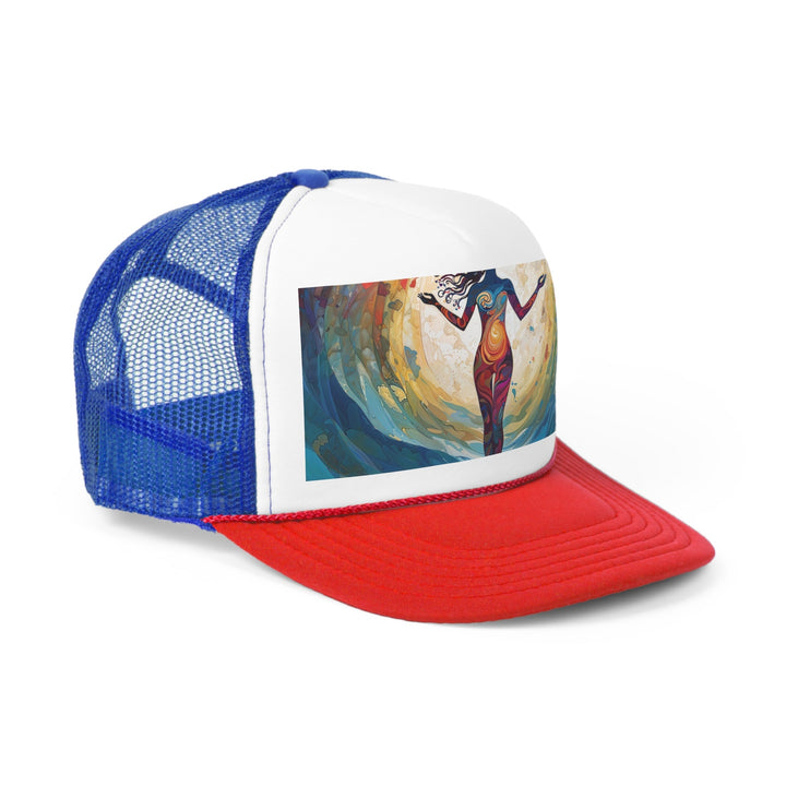 Vibrant Ethereal Dance - Trucker Hat - Hats - g(0D·IO) - Pink - One size -