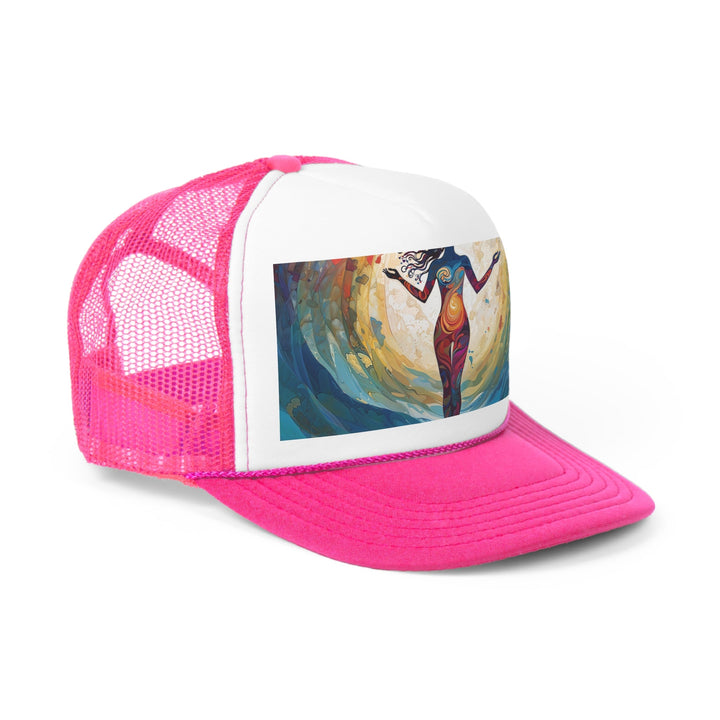 Vibrant Ethereal Dance - Trucker Hat - Hats - g(0D·IO) - Pink - One size -