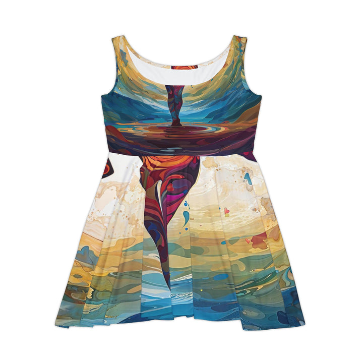 Vibrant Ethereal Dance - Women's Skater Dress - All Over Prints - g(0D·IO) - XS - -