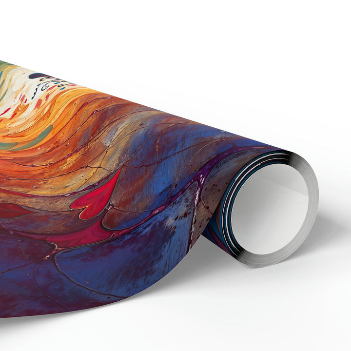 Vibrant Ethereal Dance - Wrapping Paper - Home Decor - g(0D·IO) - 30" x 180" - Matte -