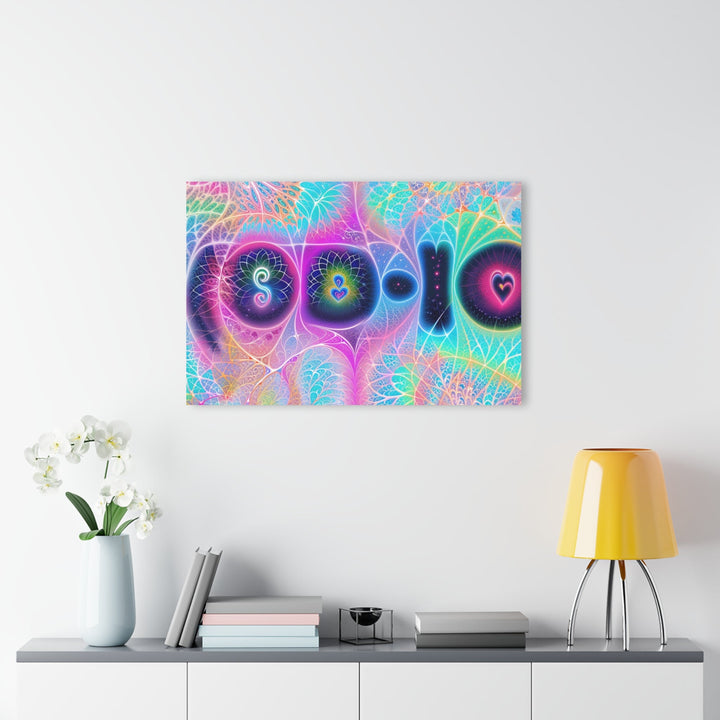 Vibrant Ethereal Hearts - Acrylic Prints (French Cleat Hanging) - Home Decor - g(0D·IO) - 24" x 36" (Vertical) - 0.25'' -