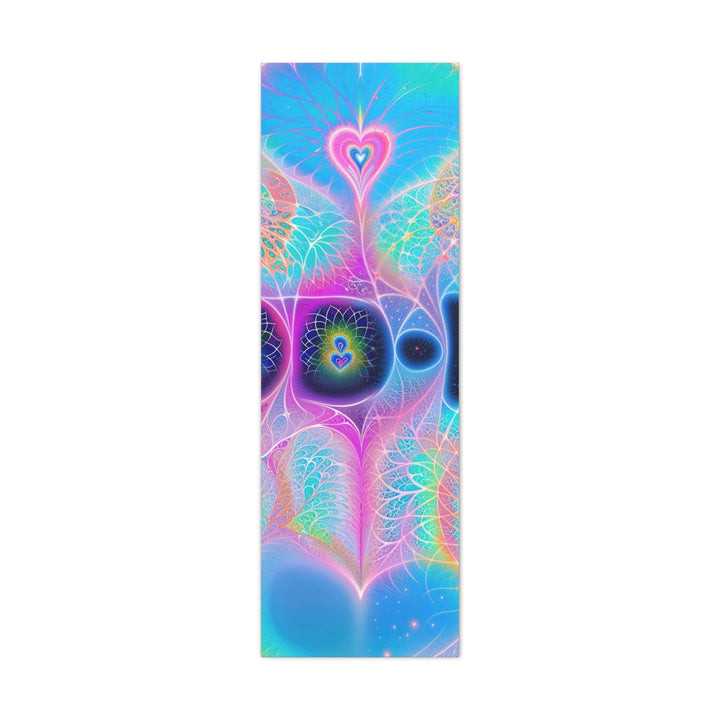 Vibrant Ethereal Hearts - Matte Canvas Print 1.25" - Canvas - g(0D·IO) - 16" x 48" (Vertical) - 1.25" -