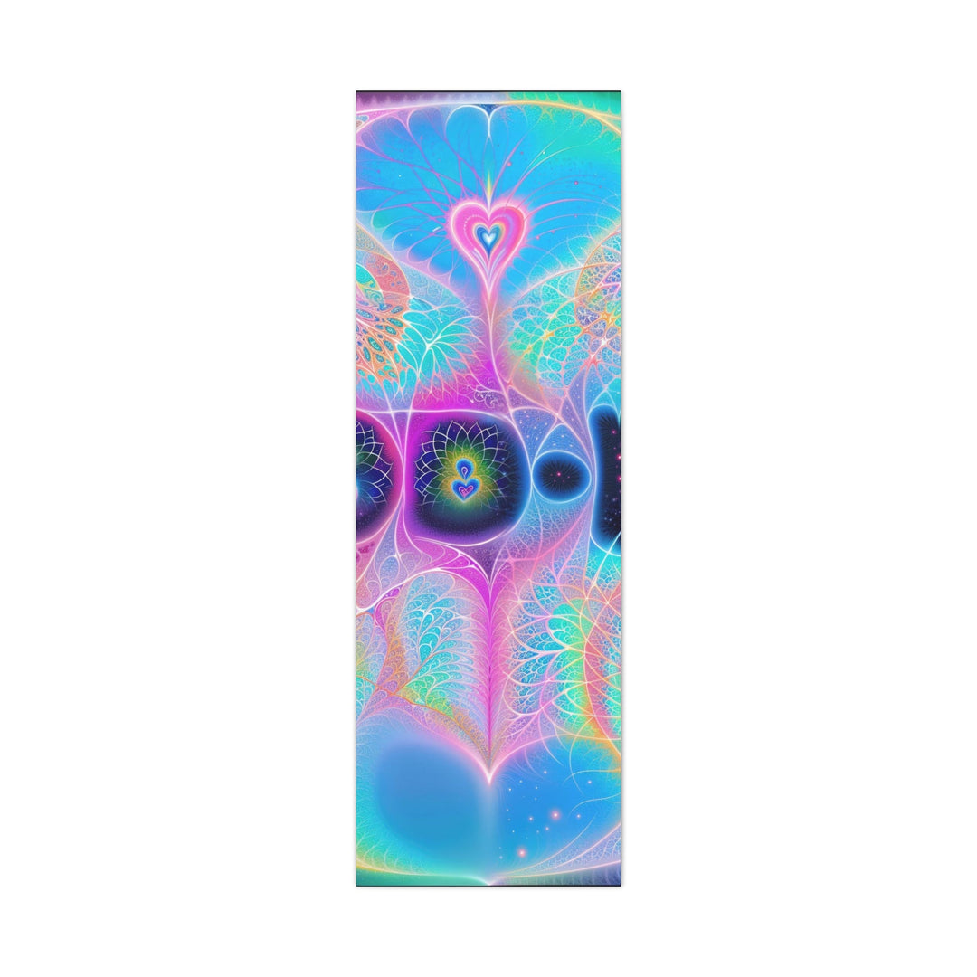 Vibrant Ethereal Hearts - Matte Canvas Print 1.25" - Canvas - g(0D·IO) - 20" x 60" (Vertical) - 1.25" -