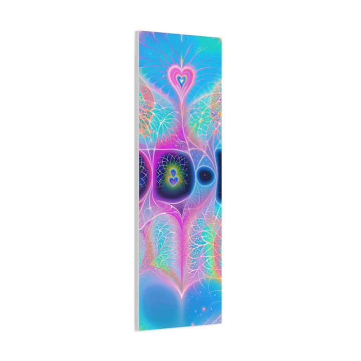 Vibrant Ethereal Hearts - Matte Canvas Print 1.25" - Canvas - g(0D·IO) - 36" x 36" - 1.25" -