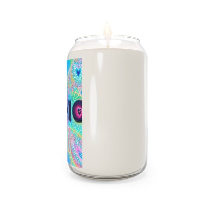 Vibrant Ethereal Hearts - Scented Candle - Home Decor - g(0D·IO) - Vanilla Bean - 13.75oz -
