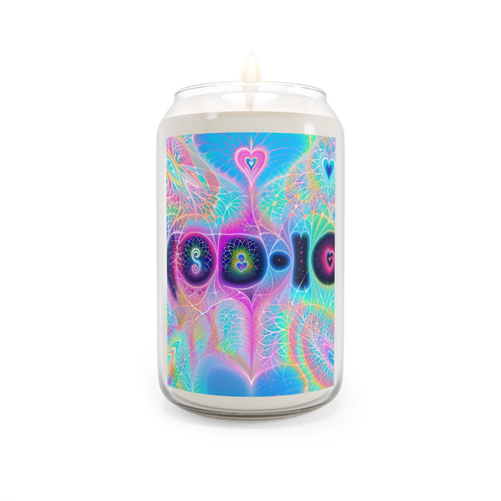 Vibrant Ethereal Hearts - Scented Candle - Home Decor - g(0D·IO) - Sea Breeze - 13.75oz -