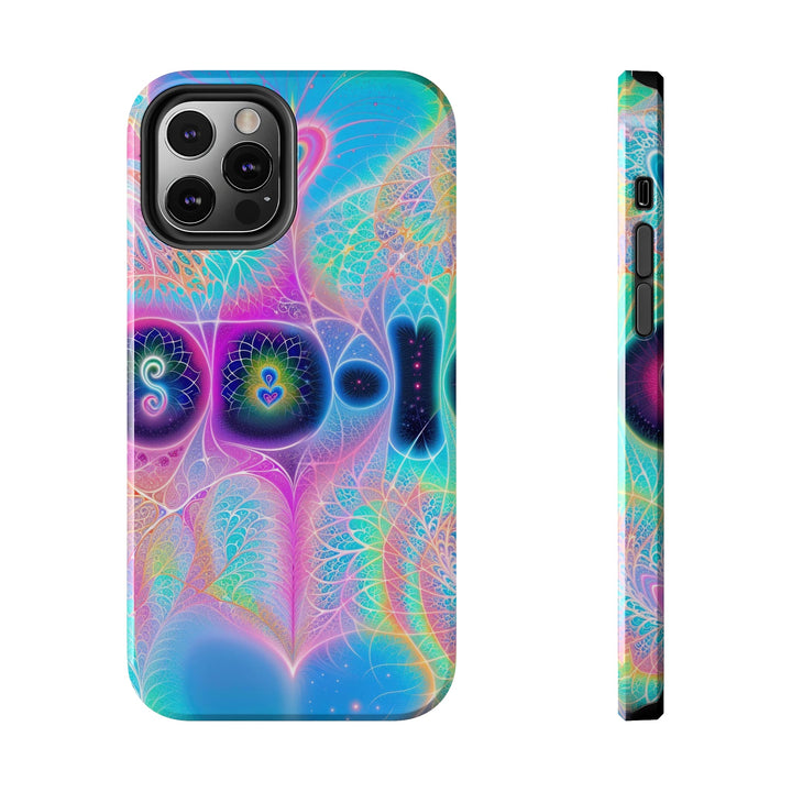 Vibrant Ethereal Hearts - Tough Phone Case - Phone Case - g(0D·IO) - iPhone 12 Pro - -