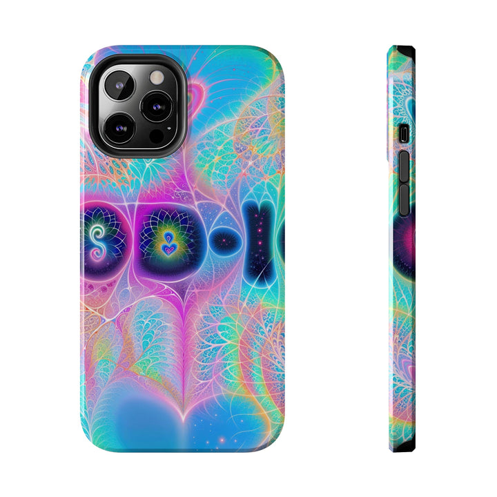 Vibrant Ethereal Hearts - Tough Phone Case - Phone Case - g(0D·IO) - iPhone 12 Pro Max - -