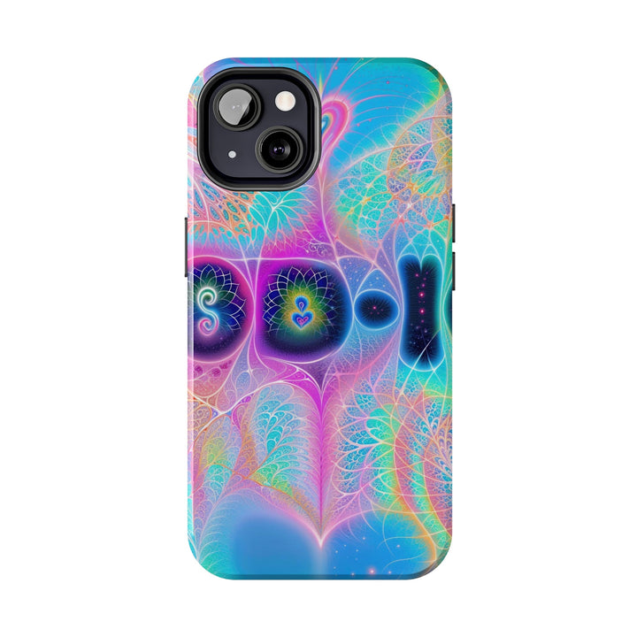 Vibrant Ethereal Hearts - Tough Phone Case - Phone Case - g(0D·IO) - iPhone 13 Mini - -