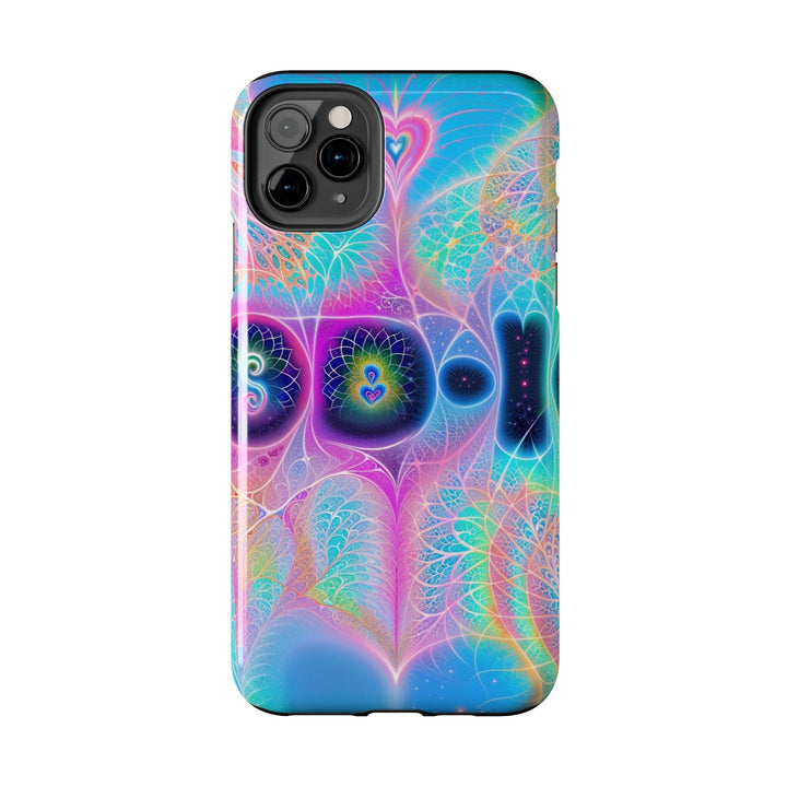 Vibrant Ethereal Hearts - Tough Phone Case - Phone Case - g(0D·IO) - iPhone 13 Mini - -