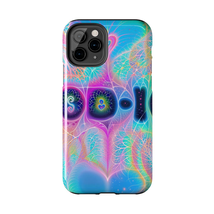 Vibrant Ethereal Hearts - Tough Phone Case - Phone Case - g(0D·IO) - iPhone 13 Mini - -