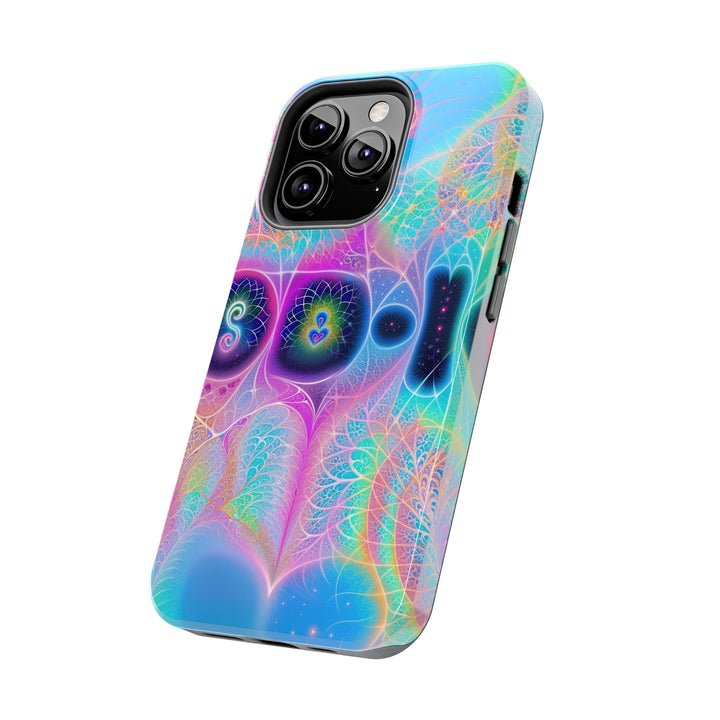 Vibrant Ethereal Hearts - Tough Phone Case - Phone Case - g(0D·IO) - iPhone 13 Mini - -