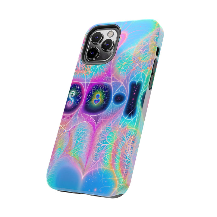 Vibrant Ethereal Hearts - Tough Phone Case - Phone Case - g(0D·IO) - iPhone 13 Mini - -