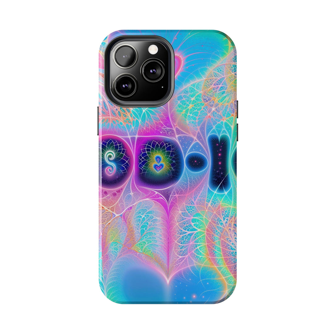 Vibrant Ethereal Hearts - Tough Phone Case - Phone Case - g(0D·IO) - iPhone 13 Mini - -