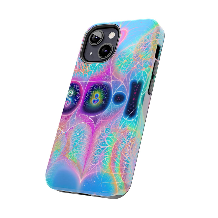 Vibrant Ethereal Hearts - Tough Phone Case - Phone Case - g(0D·IO) - iPhone 13 Mini - -