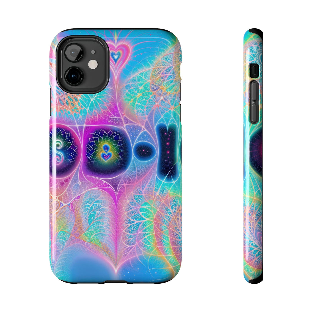 Vibrant Ethereal Hearts - Tough Phone Case - Phone Case - g(0D·IO) - iPhone 11 - -