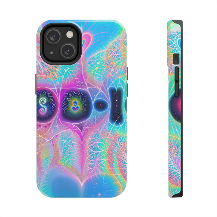 Vibrant Ethereal Hearts - Tough Phone Case - Phone Case - g(0D·IO) - iPhone 14 - -