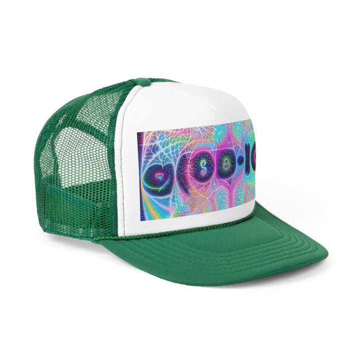 Vibrant Ethereal Hearts - Trucker Hat - Hats - g(0D·IO) - Pink - One size -