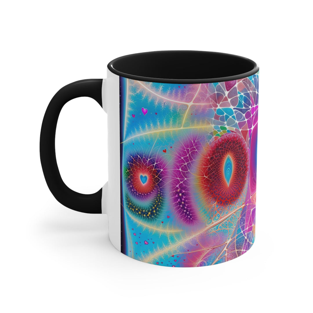 Vibrant Ethereal Love - Accent Coffee Mug - Mug - g(0D·IO) - Pink - 11oz -