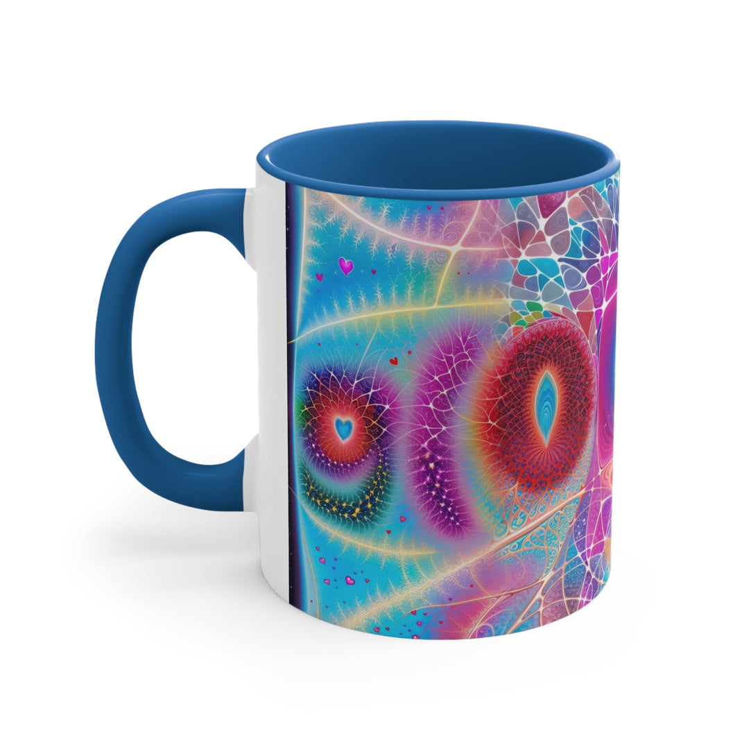 Vibrant Ethereal Love - Accent Coffee Mug - Mug - g(0D·IO) - Pink - 11oz -